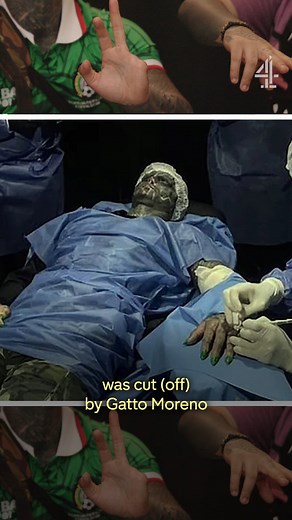 Anthony Loffredo, aka The Black Alien has had his nose, ears and two fingers removed to look like an alien. Meet the man behind the modifications in The Black Alien Project, coming 11th June to C4 Docs YouTube. | Channel 4