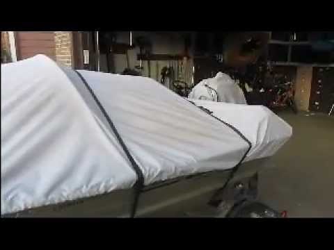 BOAT COVER BOWS / POLES- homemade.