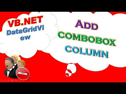 VB.NET DataGridView : Add ComboBox To Columns