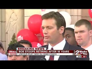 Bob Stoops steps down as head coach