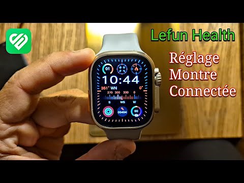 Montre Connectée Lefun Health | Comment Connecter au téléphone | Régler l'heure Lefun Smartwatch