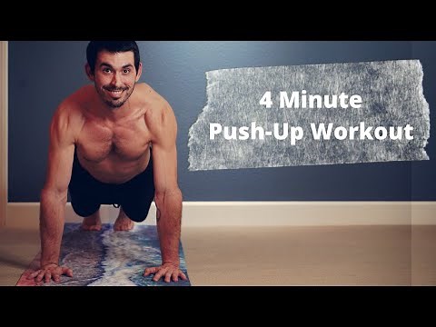 4 Minute Push-Up Pyramid Workout | Beast Mode