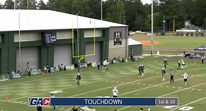 Following a Bulldog interception on defense, MJ Rivers finds who other than Baylor Nash to open the game’s scoring! SWOSU Football | SWOSU Athletics