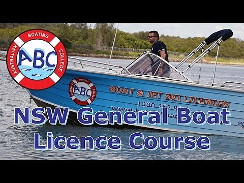 NSW General Boat Licence Course Summary | ABC Sydney