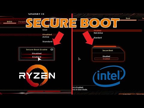 How to Enable Secure Boot on Gigabyte Motherboards - AMD and Intel / Convert MBR to GPT Windows 11
