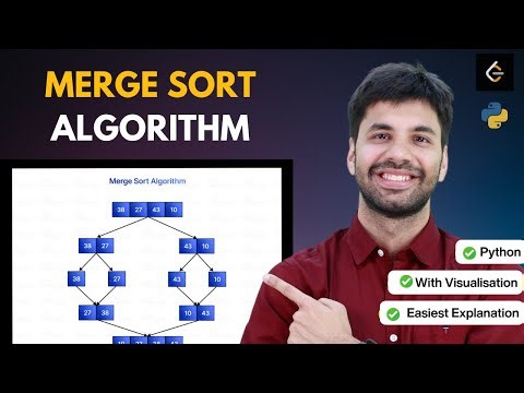 Merge Sort Algorithm | Visualization | Dry Run | Pseudocode | #HelloDSA | Beginner Friendly