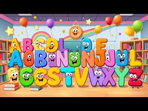 A to Z Cartoon Letters for Kids | Fun Alphabet Learning with Animation