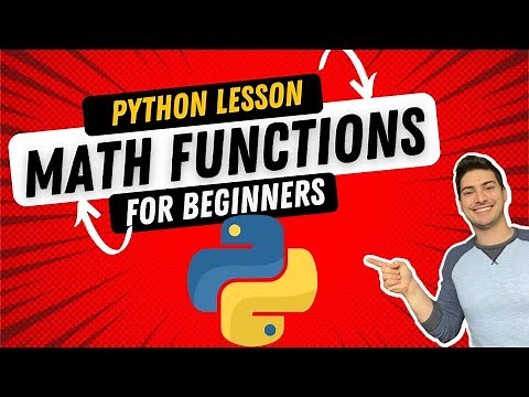 How to Use the Python Math Module | Square Roots, Trigonometry and more!