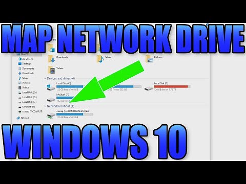 How To Map A Network Drive In Windows 10 Tutorial