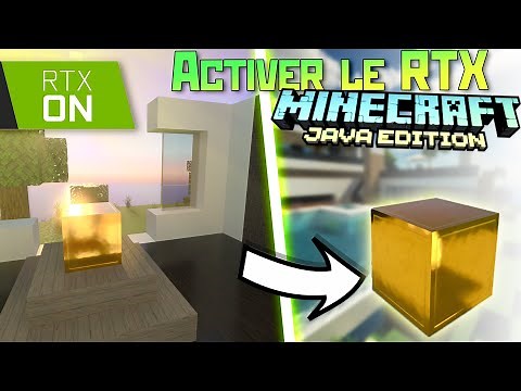 Comment activer le RTX sur Minecraft Java ?