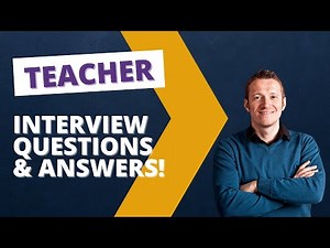 Teacher Interview Questions with Answer Examples