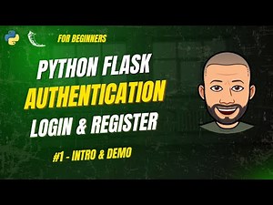 Python Flask Authentication #1 – Intro & Final Demo (Beginner Tutorial)