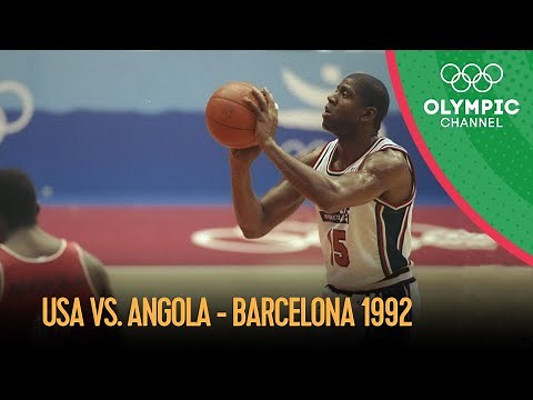 The Dream Team's First Olympic Match - Men's Basketball - Full Game | Barcelona 1992 Replays