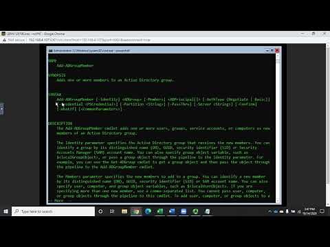 Creating and adding members to AD groups in PowerShell