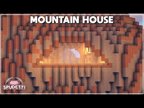 Minecraft: How to Build a Mountain House [Tutorial] 2020