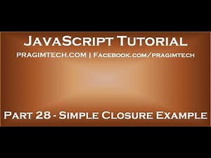 JavaScript closure example