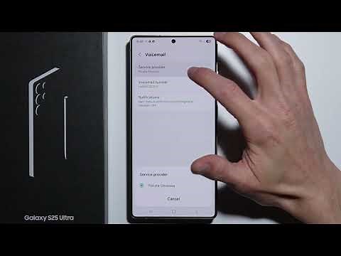 Samsung S25 Ultra: How to Set Up Voicemail?