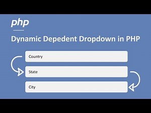 Dynamic Dependent Dropdowns in PHP using jQuery AJAX: Step-by-Step Guide