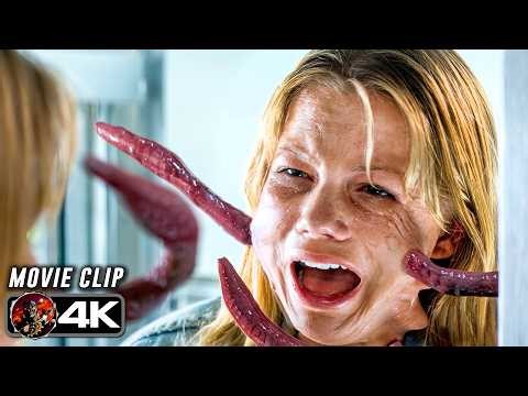 SPECIES | Sil’s Shocking Transformation Scene (1995) Movie CLIP 4K