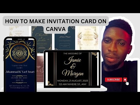 How To Make Invitation Cards in Canva: 10 Minutes Full Step-by-Step Tutorial