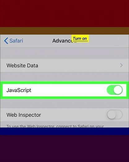 How to Enable Cookies and JavaScript in Safari for iPhone or iPad