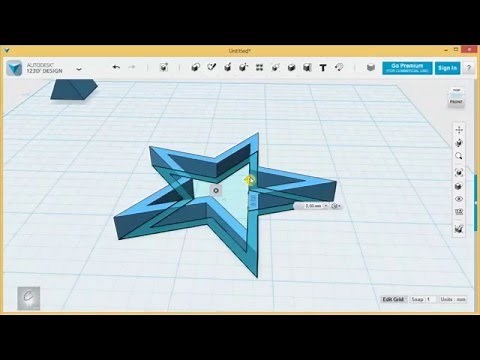 123D Design Tutorial - Advanced 1/3 - More Sketching Options