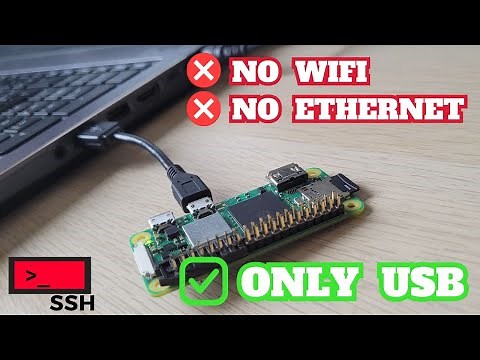 Connect Raspberry Pi to Your PC Using ONLY a USB Cable (No WiFi, No Ethernet!)