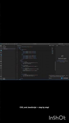 How to Build a Calculator using HTML, CSS, and JavaScript | Step-by-Step Beginner Tutorial #coding