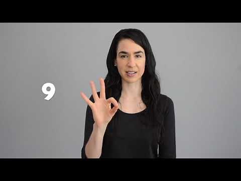 How To Sign Numbers 1-10 in ASL - American Sign Language
