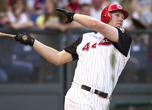 July 27, 2001: Adam Dunn launches the first home run of his career. He would hit 270 total with the Reds, fifth on the franchise's all-time list. #RedsVault | Cincinnati Reds