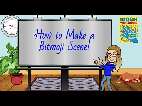 Make a Bitmoji Scene in Google Slides! (Bitmoji Classroom)