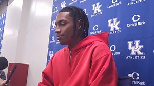 Rob Dillingham Post-Game Interview vs Stonehill | Bluegrass Sports Nation