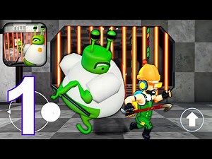 Escape Barry Alien Base - Gameplay Walkthrough Part 1 - Barry Alien Prison Escape (Android, iOS)