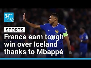 2026 World Cup: France earn tough win over Iceland thanks to Mbappé • FRANCE 24 English