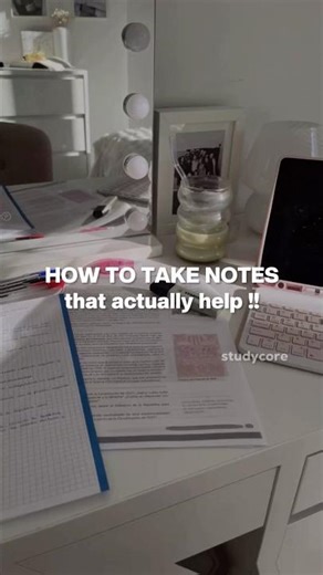 Note Taking Tips Every Student Needs to Know 📚⭐️❤️