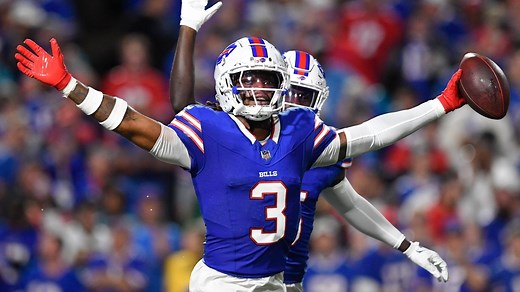 Damar Hamlin has first NFL interception in big night for Buffalo Bills