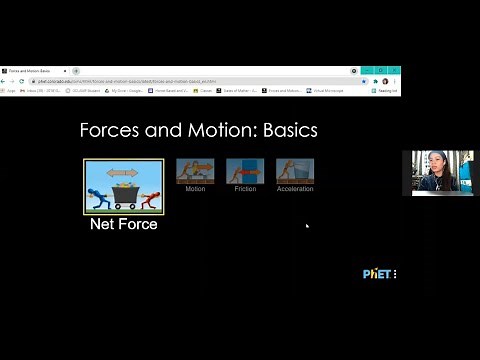 PhET Interactive Simulations: Force and Motion: Basics (Tutorial)