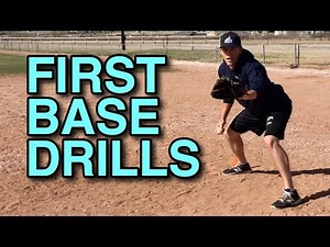 First Base Footwork Drills - Fundamentals of Playing First Base (Part 1)