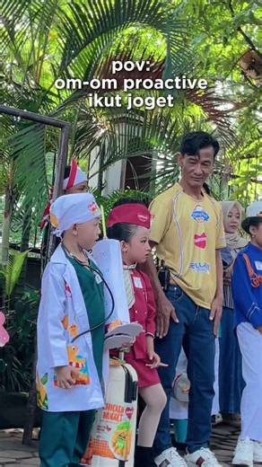 Momen ketika om-om Proactive tiba-tiba ikutan joget 😭🕺✨wkwk