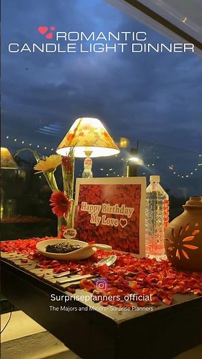 Unforgettable Rooftop Candlelight Dinner in Chennai | Top Surprise Planners in Chennai