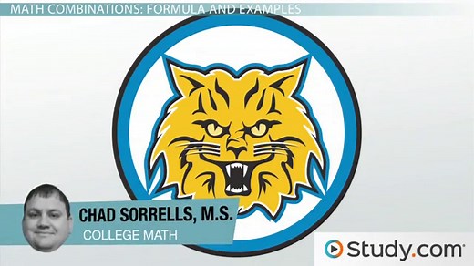 Combination in Mathematics | Definition, Formula & Examples