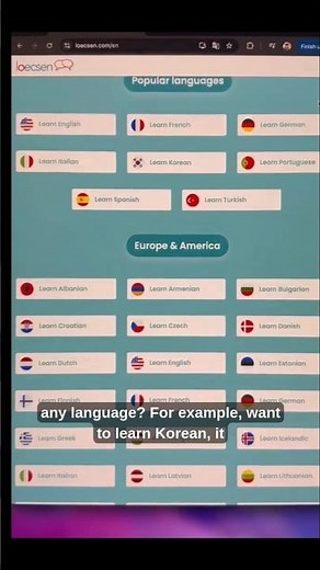 Learn Any Language Fast with This Free Website! || Loecsen.com #language #productivity #ai
