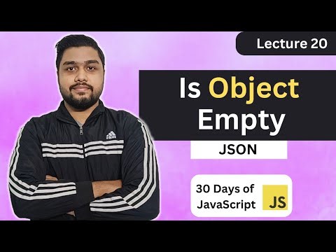 Is Object Empty | Leetcode 2727 | JSON | 30 Days of JavaScript #javascript #leetcode