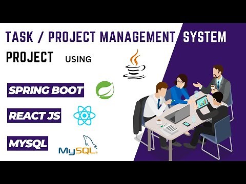 Task Management System Project using React JS and Spring Boot | Full Stack Application | React JS
