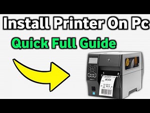 “How to Install Printer to Computer – Complete Beginner Setup!”