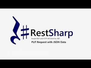 10. Part 10 || RestSharp || PUT Request || JSON Data.