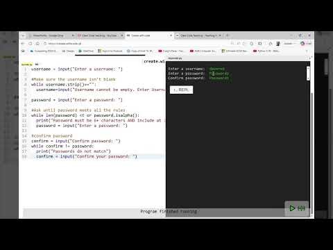 learn programming (python validation while)