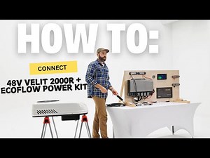How to Connect & Operate VELIT 2000R + EcoFlow Power Kit
