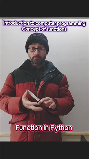 Introduction to computer programming with python. #python #pythonfunctions #computerscience #computereducation #instituteoflogic