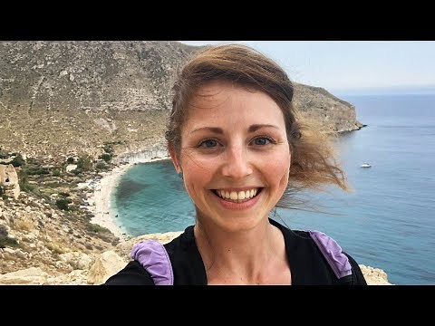 Hiking to a hidden naturist beach in the SOUTH of SPAIN